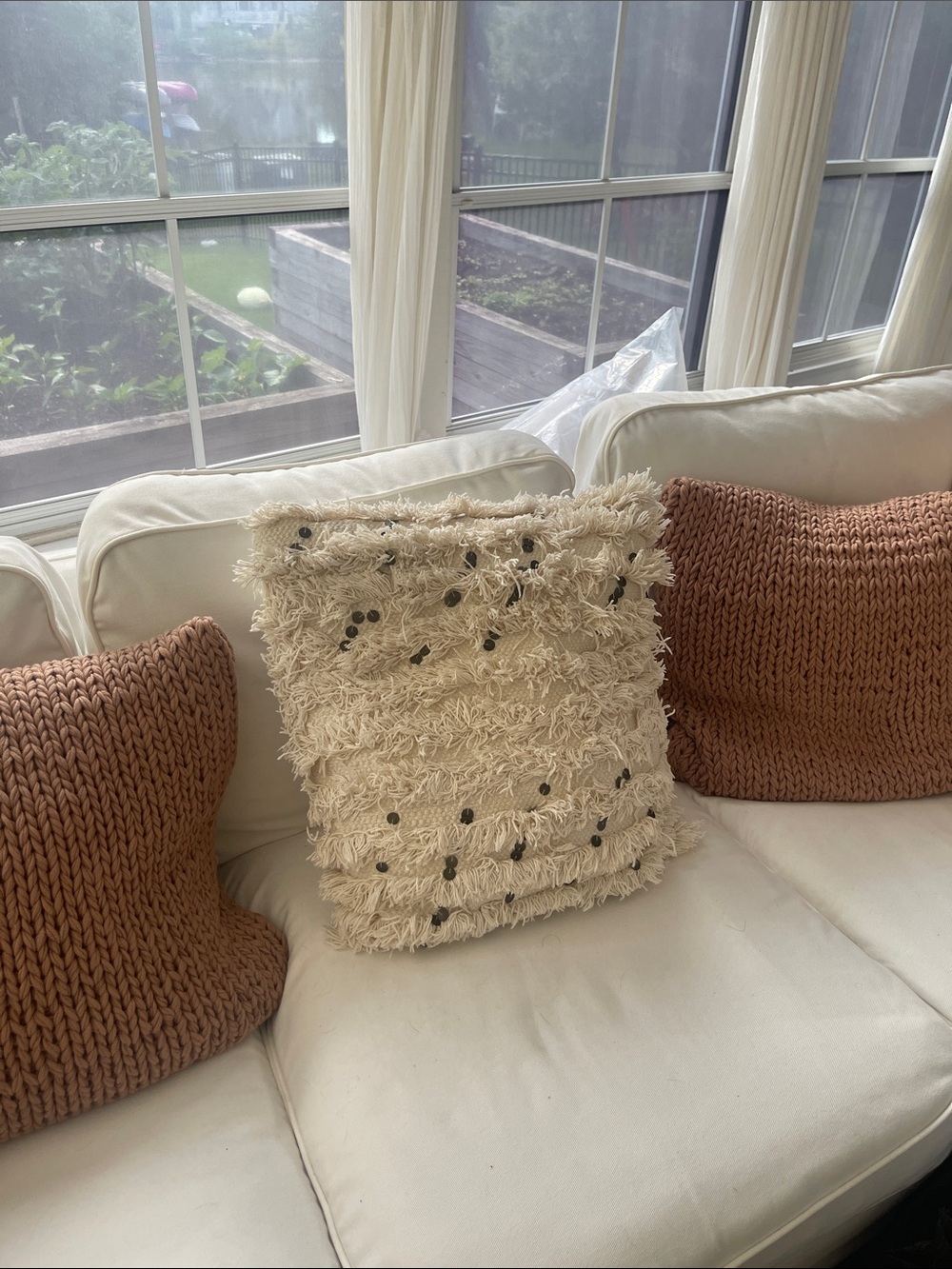 Anthropologie Moroccan weddding pillow